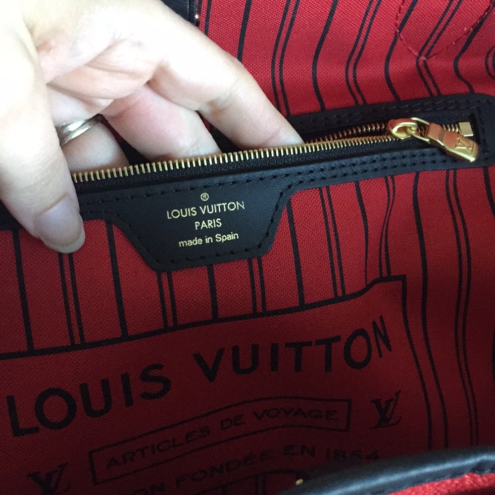 ❤️SOLD♠️Authentic Karakoram Neverfull, New - Picture 7 of 8